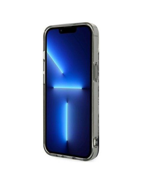 Guess Porcelain Collection dėklas, skirtas iPhone 14 Plus - pilkas Guess Porcelain Collection dėklas, skirtas iPhone 14 Plus - pilkas