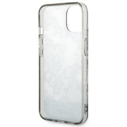 Guess Porcelain Collection dėklas, skirtas iPhone 14 Plus - pilkas