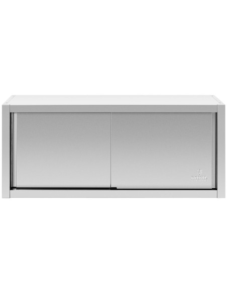 Gastronominė sieninė spinta su stumdomomis durimis PLIENAS 140 x 45 x 60 cm