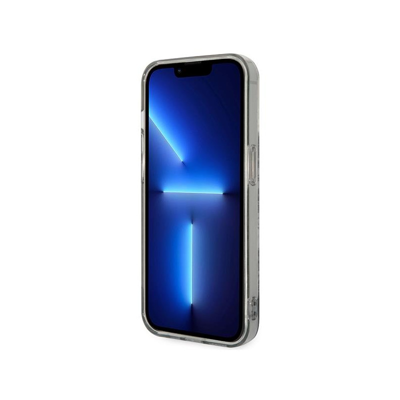 Guess Porcelain Collection dėklas, skirtas iPhone 14 Pro Max - pilkas