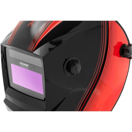 Automatinis automatiškai tamsėjantis suvirinimo šalmas su X-STAR šlifavimo funkcija Automatinis automatiškai tamsėjantis suvirinimo šalmas su X-STAR šlifavimo funkcija