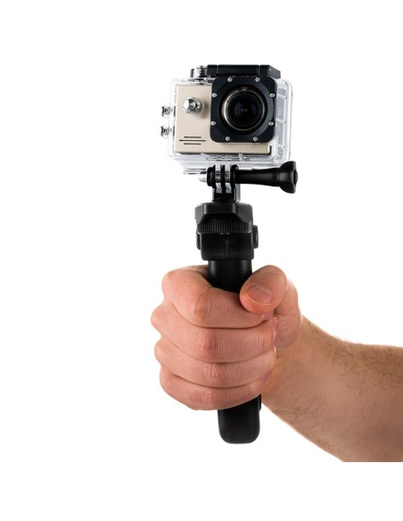 Tvirtinamas su mini trikoju GoPro SJCAM veiksmo kamera juoda Tvirtinamas su mini trikoju GoPro SJCAM veiksmo kamera juoda