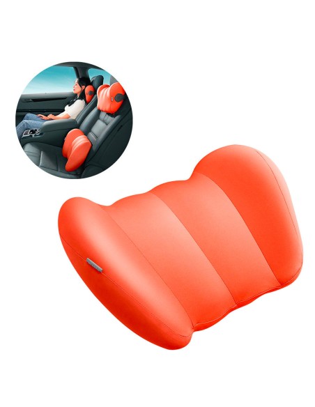 Juosmens nugaros pagalvėlė biuro automobiliui ComfortRide Series oranžinė Juosmens nugaros pagalvėlė biuro automobiliui ComfortRide Series oranžinė