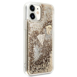 Guess Glitter Charms dėklas, skirtas iPhone 11 / Xr - auksinis