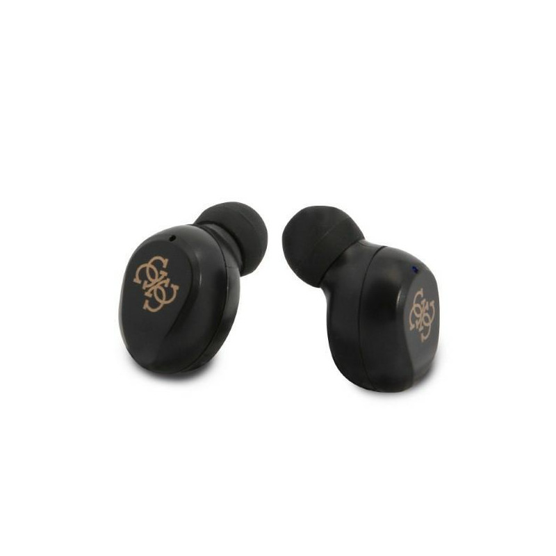 Guess TWS Bluetooth ausinės + dokas - auksinės spalvos