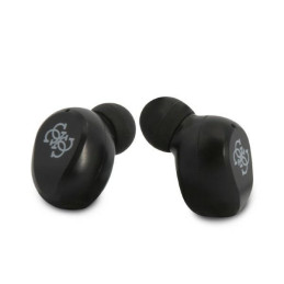 Guess TWS Bluetooth ausinės + dokas - juodos spalvos