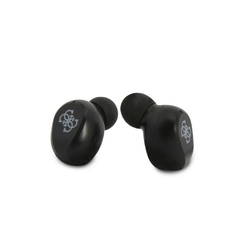 Guess TWS Bluetooth ausinės + dokas - juodos spalvos