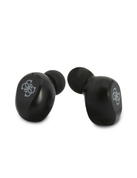 Guess TWS Bluetooth ausinės + dokas - juodos spalvos Guess TWS Bluetooth ausinės + dokas - juodos spalvos