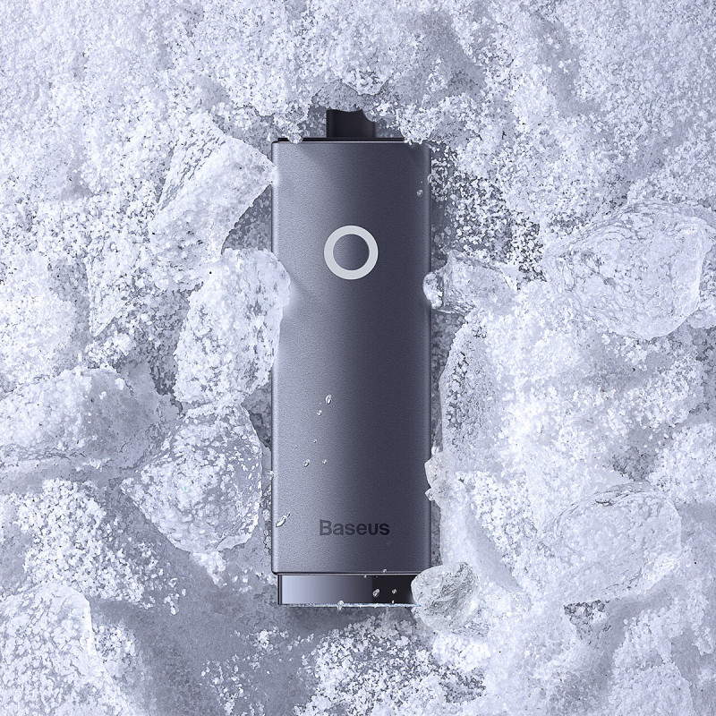 Išorinė tinklo plokštė LAN USB RJ45 100Mbps pilka