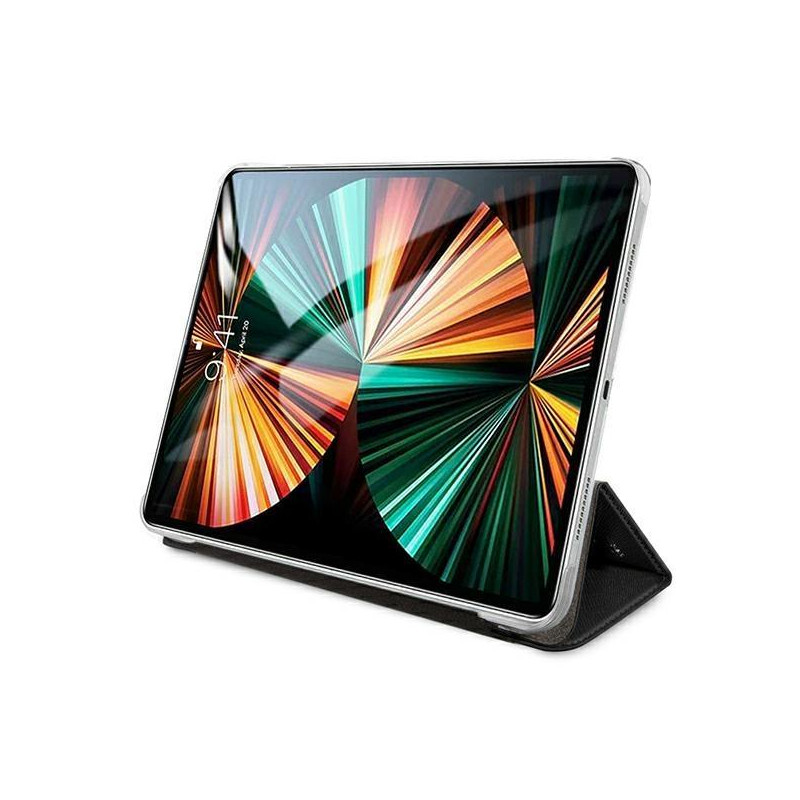 Karl Lagerfeld Saffiano Ikonic Karl dėklas iPad 11" Pro 2021 - juodas