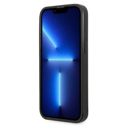 Karl Lagerfeld Monogram Plaque dėklas iPhone 13 Pro / iPhone 13 - juodas