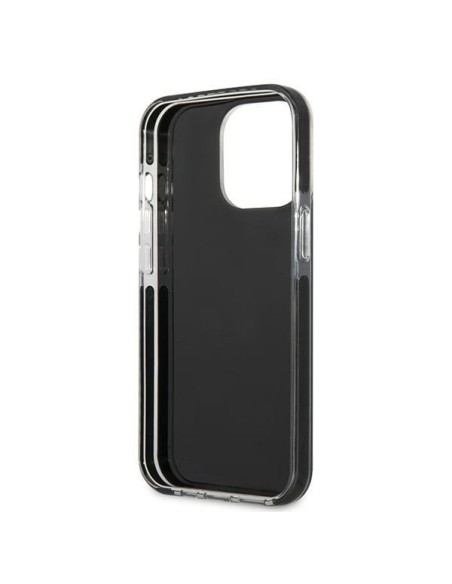 Karl Lagerfeld Karl&Choupette Head dėklas, skirtas iPhone 13 Pro / iPhone 13 - juodas Karl Lagerfeld Karl&Choupette Head dėklas, skirtas iPhone 13 Pro / iPhone 13 - juodas
