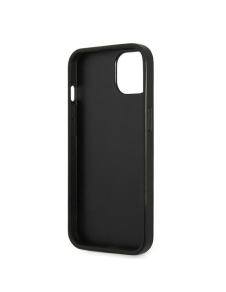Karl Lagerfeld Monogram Plaque dėklas iPhone 13 - juodas Karl Lagerfeld Monogram Plaque dėklas iPhone 13 - juodas