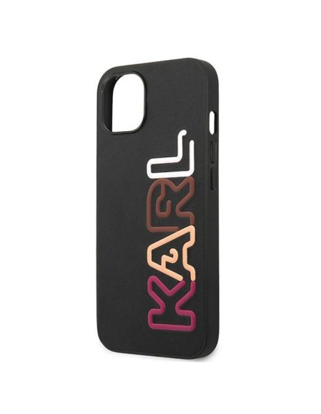 Karl Lagerfeld Multipink Brand dėklas iPhone 13 - juodas Karl Lagerfeld Multipink Brand dėklas iPhone 13 - juodas
