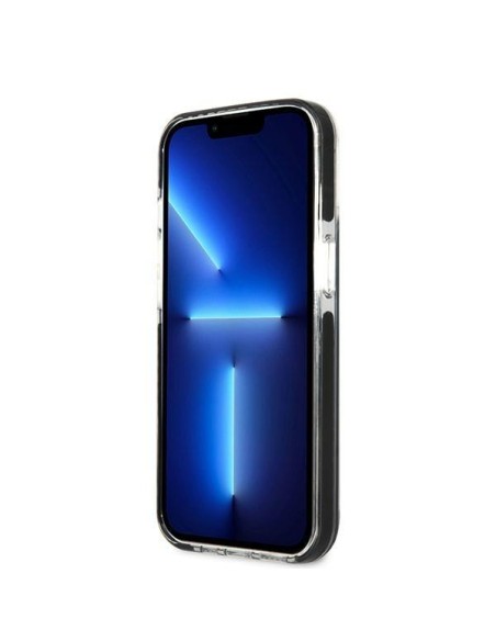 Karl Lagerfeld Karl&Choupette Head dėklas iPhone 13 - juodas