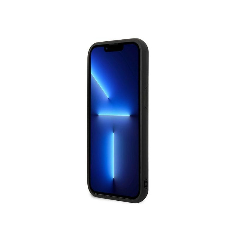 Karl Lagerfeld Ikonik Patch dėklas iPhone 13 mini - juodas