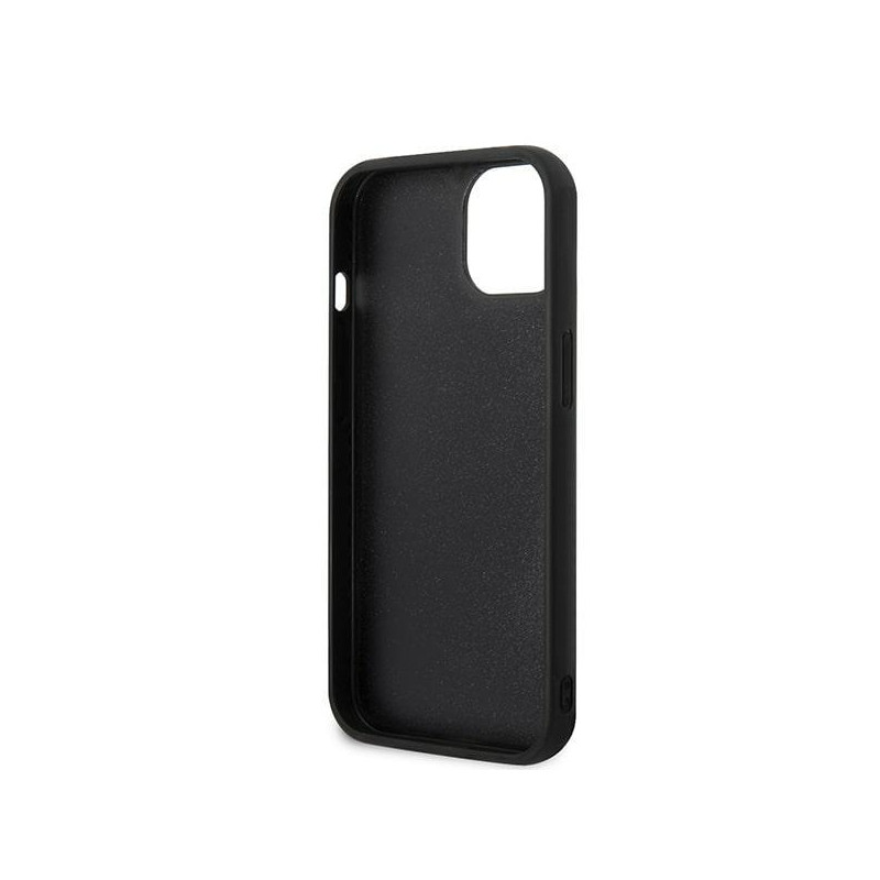 Karl Lagerfeld Ikonik Patch dėklas iPhone 13 mini - juodas
