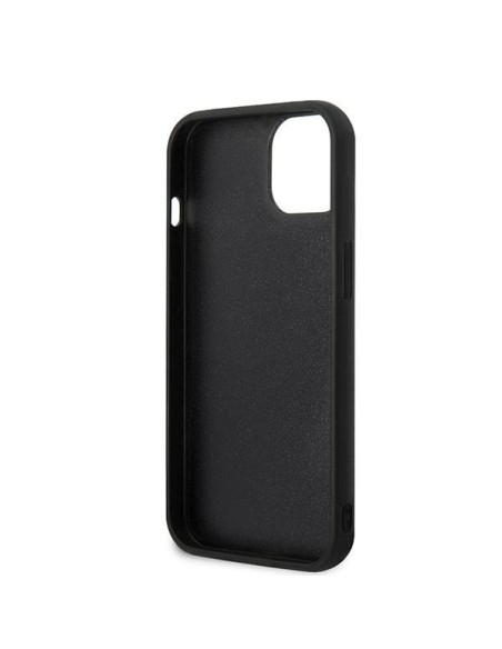 Karl Lagerfeld Ikonik Patch dėklas iPhone 13 mini - juodas Karl Lagerfeld Ikonik Patch dėklas iPhone 13 mini - juodas