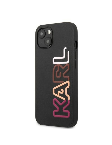 Karl Lagerfeld Multipink Brand dėklas iPhone 13 mini - juodas Karl Lagerfeld Multipink Brand dėklas iPhone 13 mini - juodas
