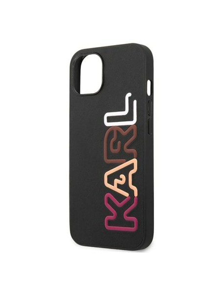 Karl Lagerfeld Multipink Brand dėklas iPhone 13 mini - juodas Karl Lagerfeld Multipink Brand dėklas iPhone 13 mini - juodas