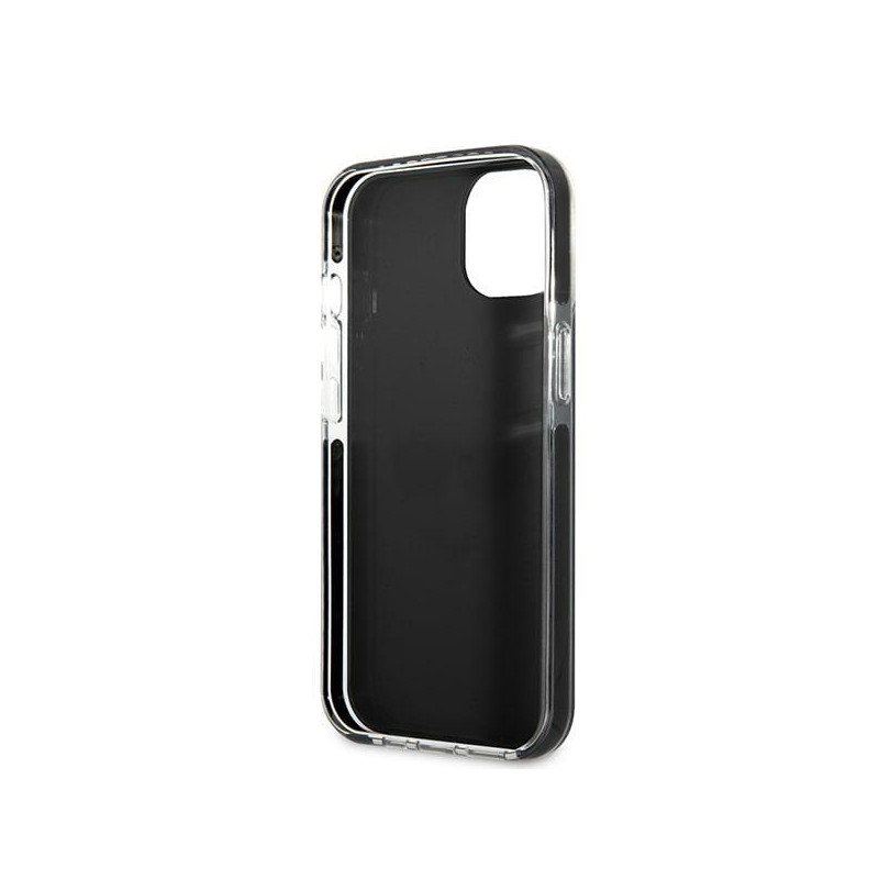 Karl Lagerfeld Karl&Choupette Head dėklas iPhone 13 mini - juodas
