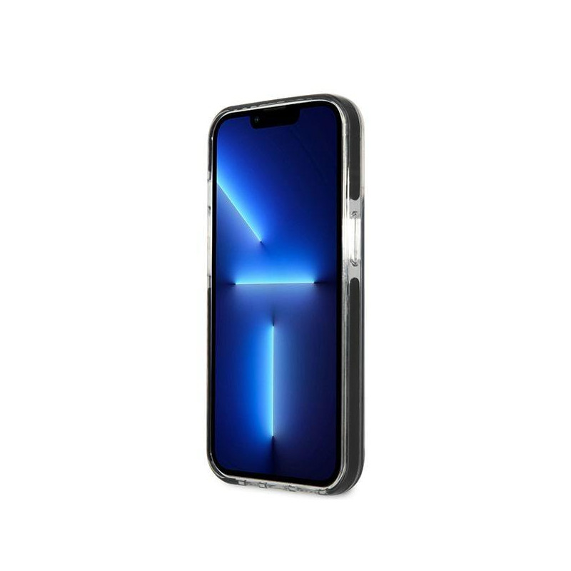 Karl Lagerfeld Karl&Choupette Head dėklas iPhone 13 Pro Max - juodas