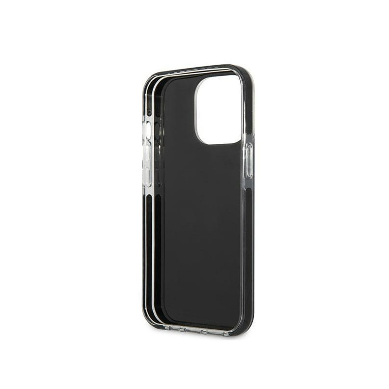 Karl Lagerfeld Karl&Choupette Head dėklas iPhone 13 Pro Max - juodas