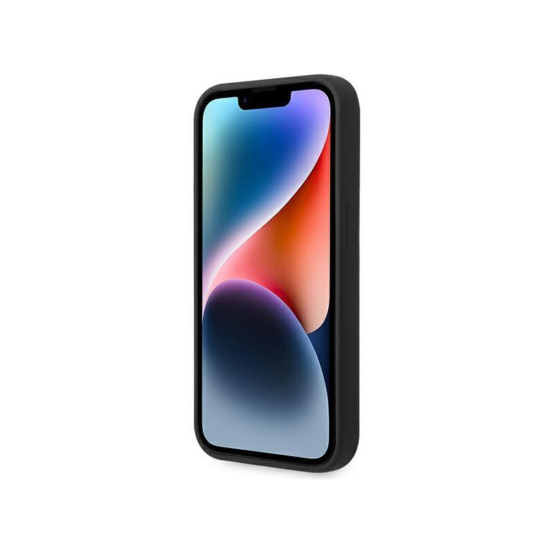 Karl Lagerfeld Silicone Choupette Body dėklas iPhone 14 Pro - juodas