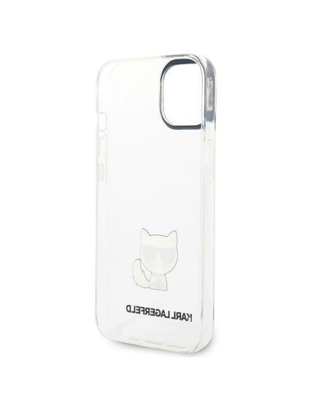 Karl Lagerfeld Choupette Body dėklas iPhone 14 Plus - skaidrus Karl Lagerfeld Choupette Body dėklas iPhone 14 Plus - skaidrus