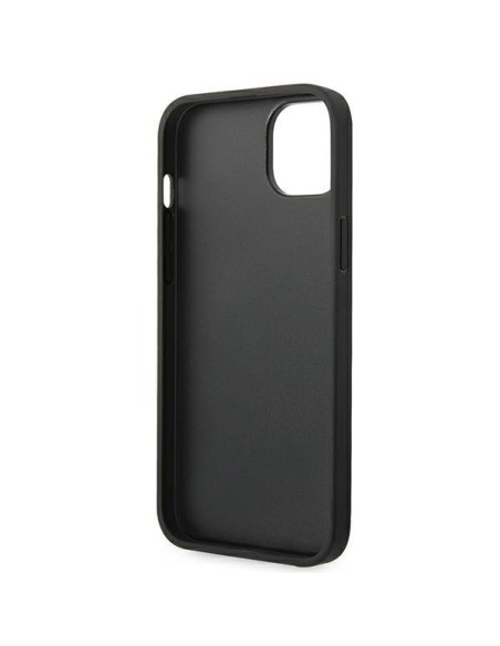 Karl Lagerfeld Glitter Flakes Ikonik dėklas iPhone 14 Plus - sidabrinis Karl Lagerfeld Glitter Flakes Ikonik dėklas iPhone 14 Plus - sidabrinis