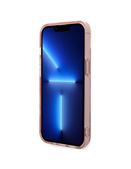 Karl Lagerfeld Mono Vertical Stripe dėklas iPhone 14 Plus - rožinis Karl Lagerfeld Mono Vertical Stripe dėklas iPhone 14 Plus - rožinis