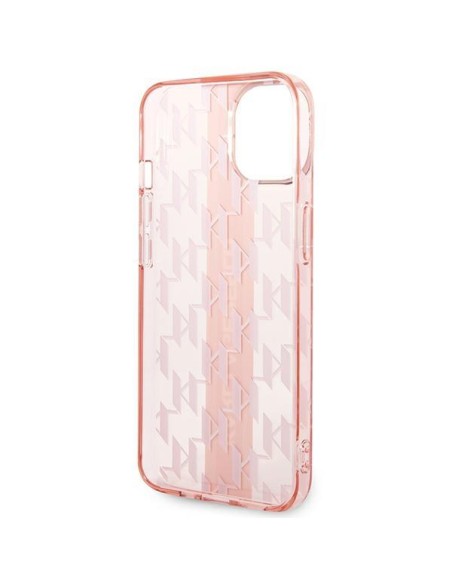 Karl Lagerfeld Mono Vertical Stripe dėklas iPhone 14 Plus - rožinis Karl Lagerfeld Mono Vertical Stripe dėklas iPhone 14 Plus - rožinis