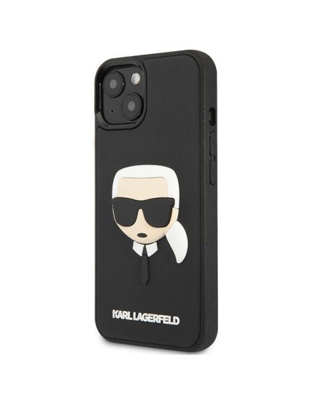 Karl Lagerfeld 3D Rubber Karl& 39 s Head dėklas iPhone 14 Plus - juodas Karl Lagerfeld 3D Rubber Karl& 39 s Head dėklas iPhone 14 Plus - juodas