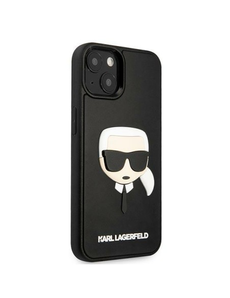 Karl Lagerfeld 3D Rubber Karl& 39 s Head dėklas iPhone 14 Plus - juodas Karl Lagerfeld 3D Rubber Karl& 39 s Head dėklas iPhone 14 Plus - juodas