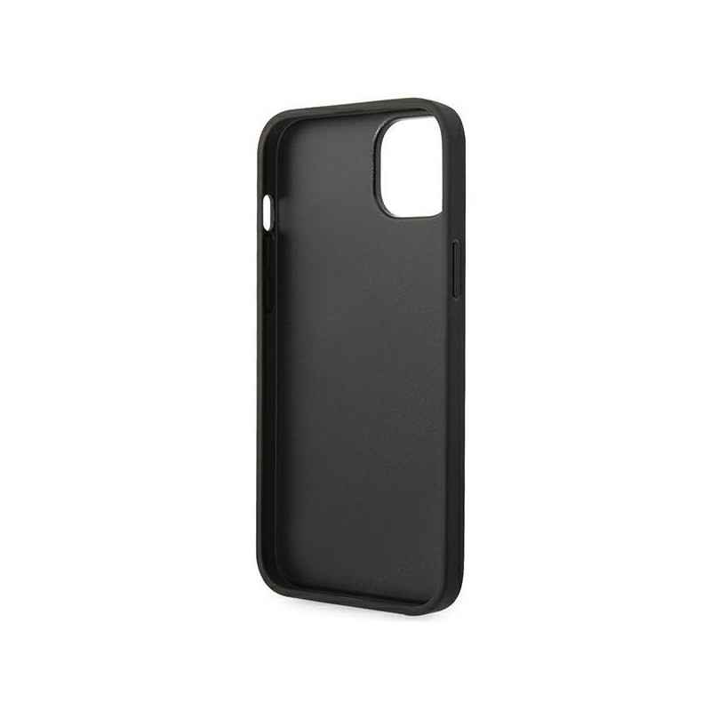 Karl Lagerfeld Monogram Stripe dėklas iPhone 14 Plus - rudas