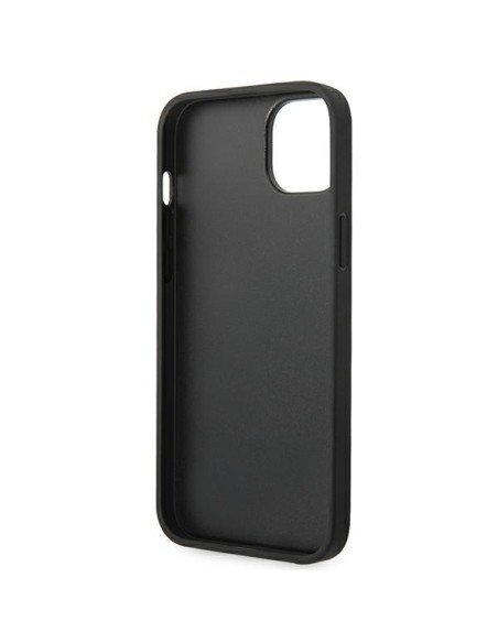 Karl Lagerfeld Monogram Stripe dėklas iPhone 14 Plus - rudas Karl Lagerfeld Monogram Stripe dėklas iPhone 14 Plus - rudas