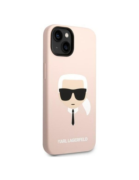 Karl Lagerfeld Silikoninis Karl& 39 s Head dėklas iPhone 14 Plus - rožinis Karl Lagerfeld Silikoninis Karl& 39 s Head dėklas iPhone 14 Plus - rožinis