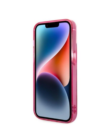 Karl Lagerfeld Gradient Ikonik Karl&Choupette dėklas iPhone 14 Plus - rožinis Karl Lagerfeld Gradient Ikonik Karl&Choupette dėklas iPhone 14 Plus - rožinis