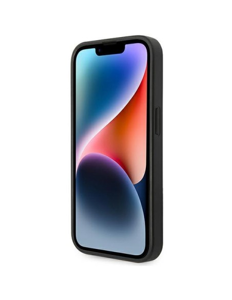 Karl Lagerfeld Glitter Flakes Ikonik dėklas iPhone 14 Pro Max - sidabrinis Karl Lagerfeld Glitter Flakes Ikonik dėklas iPhone 14 Pro Max - sidabrinis