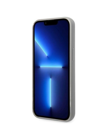 Karl Lagerfeld Monogram Vaivos spalvos dėklas iPhone 14 Pro Max - sidabrinis Karl Lagerfeld Monogram Vaivos spalvos dėklas iPhone 14 Pro Max - sidabrinis