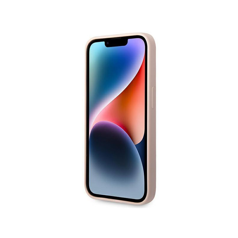 Karl Lagerfeld Silicone Choupette Body dėklas iPhone 14 Pro Max - šviesiai rožinis