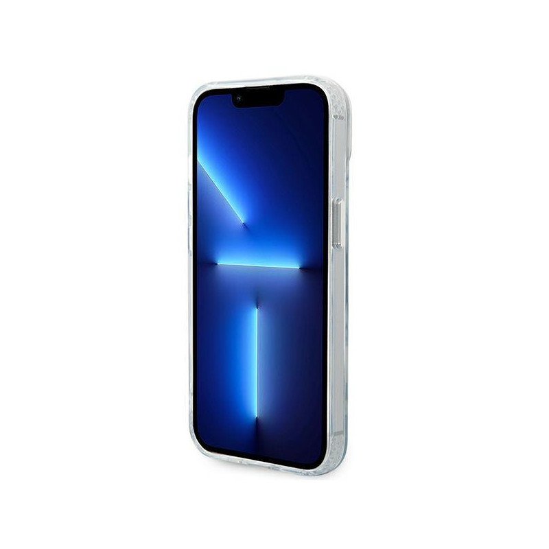 Karl Lagerfeld Karl&Choupette Aluminium MagSafe dėklas iPhone 14 Plus - skaidrus