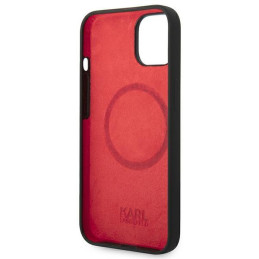 Karl Lagerfeld Silicone Choupette Head MagSafe dėklas iPhone 14 Plus - juodas