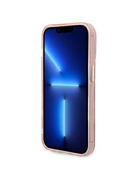 Karl Lagerfeld Karl&Choupette Aluminium MagSafe dėklas iPhone 14 Pro Max - rožinis Karl Lagerfeld Karl&Choupette Aluminium MagSafe dėklas iPhone 14 Pro Max - rožinis