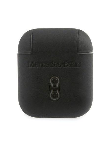 Mercedes Electronic Line dėklas, skirtas AirPods 1/ 2 - juodas