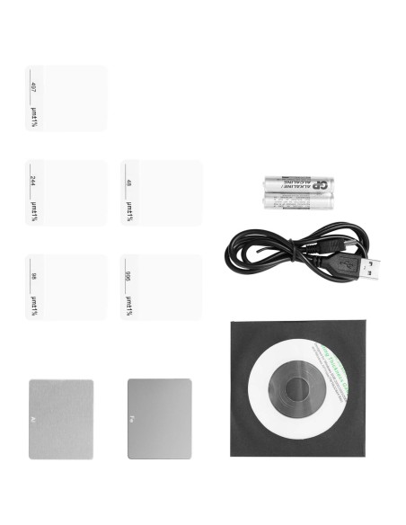 Automobilio dažų storio testeris, diapazonas 0 - 2000 µm USB Automobilio dažų storio testeris, diapazonas 0 - 2000 µm USB