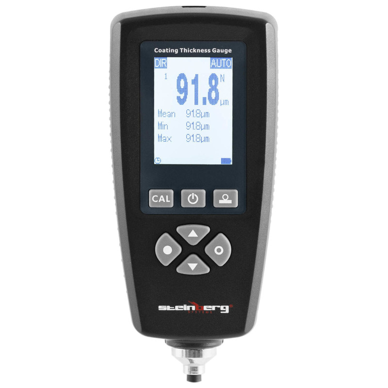 Automobilio dažų storio testeris, diapazonas 0 - 2000 µm USB