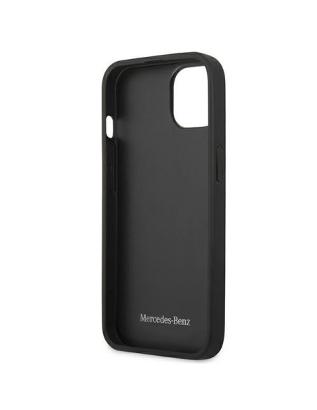 Mercedes Leather Urban Bengale dėklas iPhone 14 - raudonas Mercedes Leather Urban Bengale dėklas iPhone 14 - raudonas