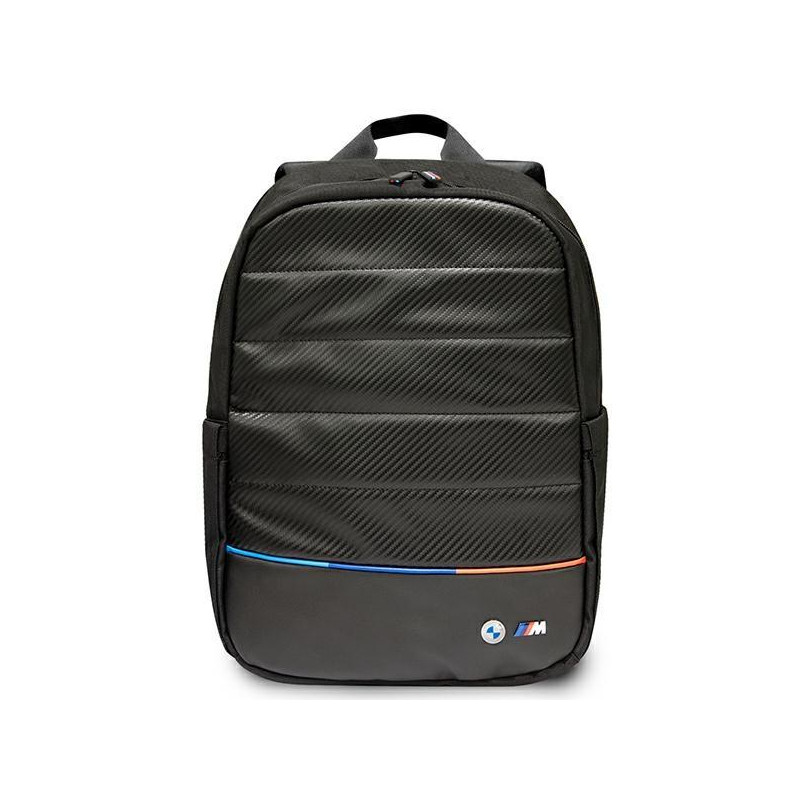 BMW Carbon Tricolor 16& 39 & 39 kuprinė - juoda BMW Carbon Tricolor 16& 39 & 39 kuprinė - juoda