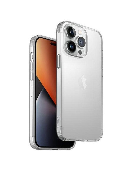UNIQ Air Fender dėklas, skirtas iPhone 14 Pro Max - skaidrus UNIQ Air Fender dėklas, skirtas iPhone 14 Pro Max - skaidrus